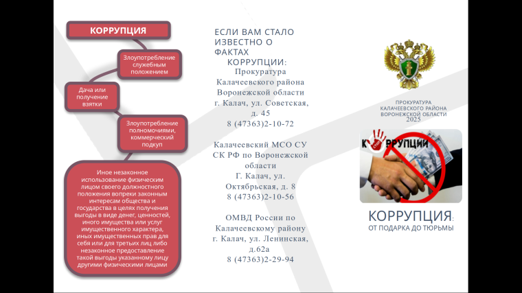 Коррупция. От подарка до тюрьмы.. Коррупция. От подарка до тюрьмы..